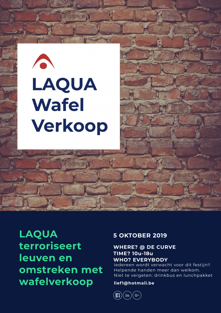 Wafelverkoop Laqua Competitie zaterdag 5 oktober 2019